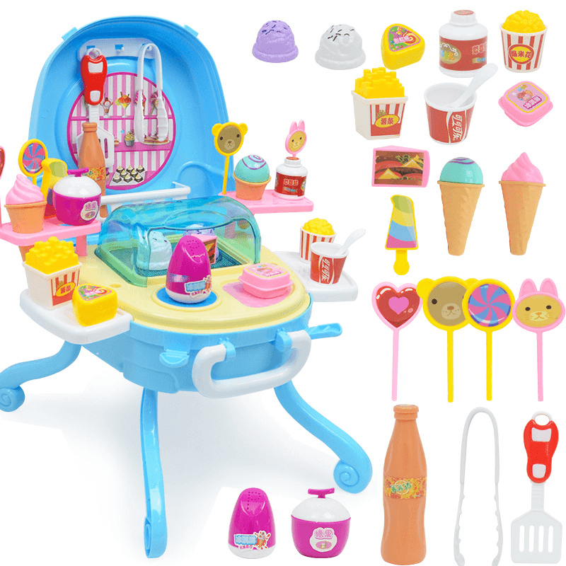 Simulation Dessert Station Children'S Play House Toy Set - MRSLM