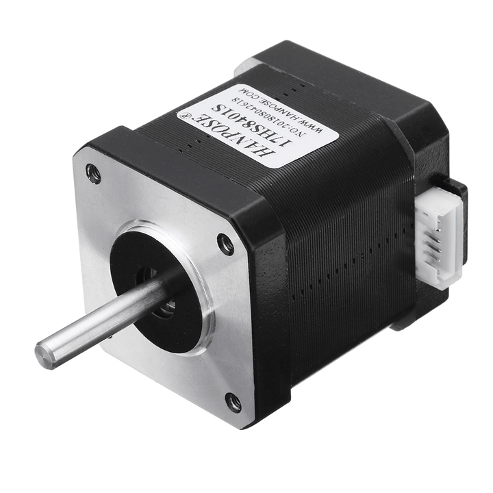 HANPOSE 17HS8401-S 48Mm Nema 17 Stepper Motor 42 Motor 42BYGH 1.8A 52N.Cm 4-Lead for 3D Printer CNC Laser - MRSLM