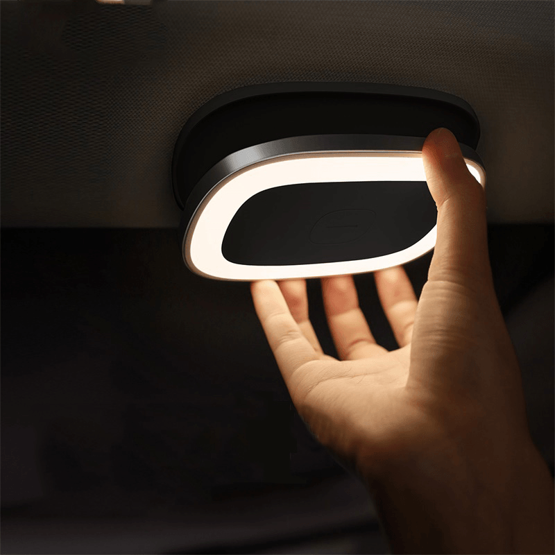 Baseus USB Charging Touch Senor Car Roof Night Light Ceiling Magnet Lamp Wireless Automobile Car Interior Reading Light - MRSLM