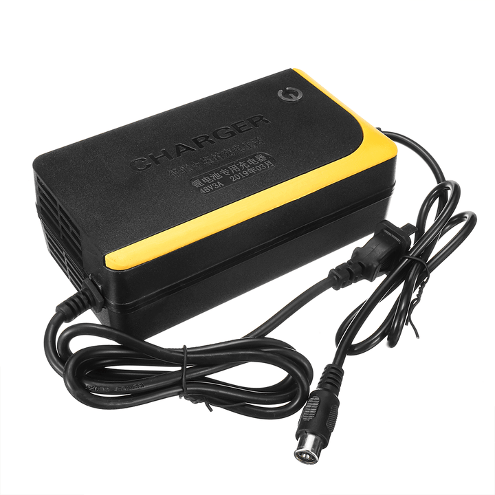 48V 3A Lithium Battery Charger for Skateboard Single-Wheeled Electric Bicycle - MRSLM