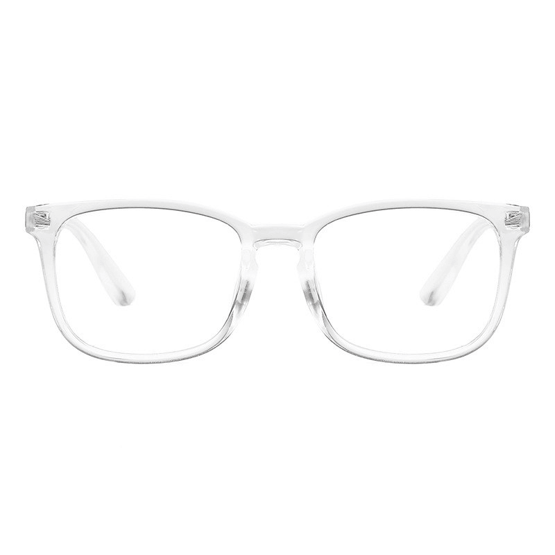 Computer Flat Mirror European and American Retro Glasses Frame Square Frame - MRSLM