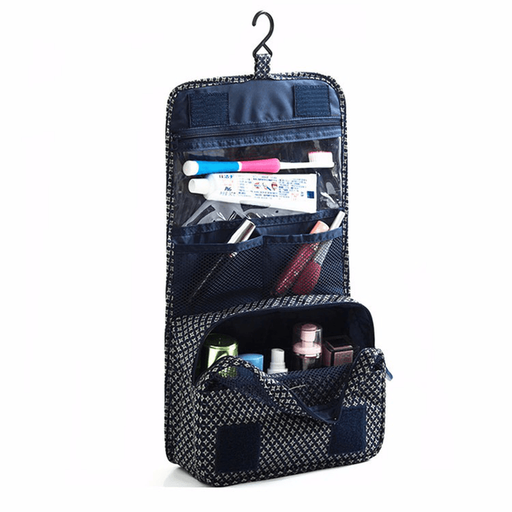 Honana BX-111 Waterproof Travel Wash Cosmetic Bag Compact Cube Pouch Storage Bag Mesh Organizer - MRSLM