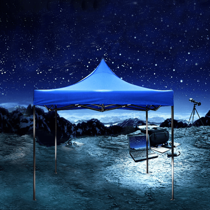 3X3M Waterproof 300D Camping Tent Top Tarp Ourdoor Replacement Cover Canopy Sunshade - MRSLM