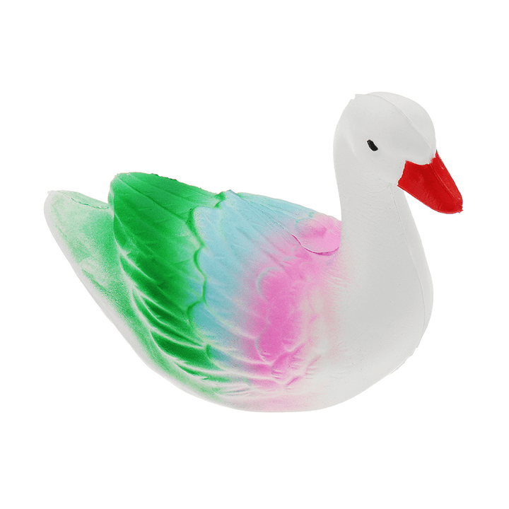 Swan Squishy 8CM Slow Rising with Packaging Collection Gift Soft Toy - MRSLM