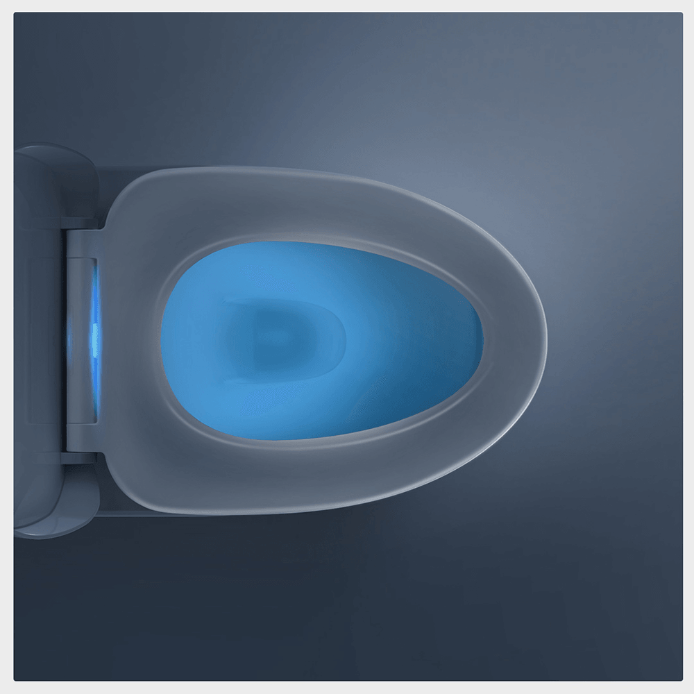 Diiib Multifunctional 3D Smart Sounds Control Toilet Seat LED Night Lighti Bidet - MRSLM