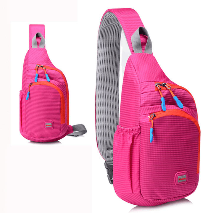 Unisex Men Women Waterproof Nylon Chest Bag Outdoor Bag - MRSLM