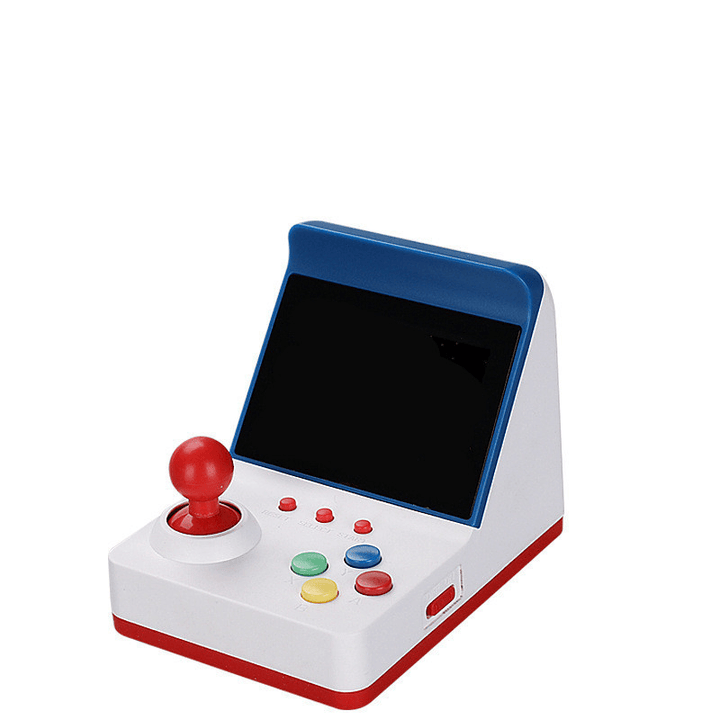 A6 Handheld Game Console Mini Retro FC Red and White Machine - MRSLM