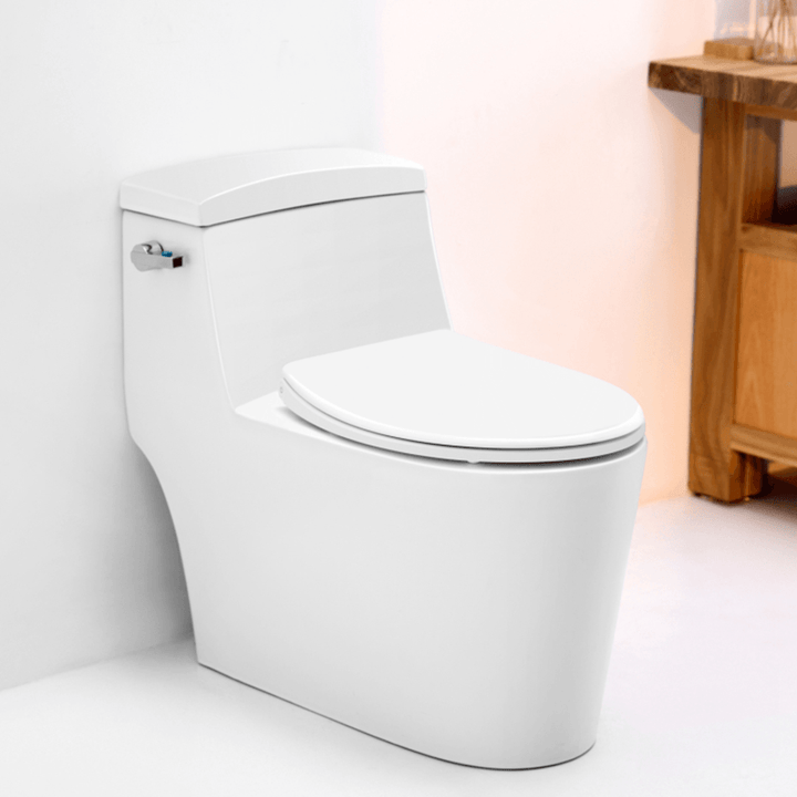 WHALE SPOUT Bathroom Electric Heated Toilet Seat Covers IPX4 Waterproof Mute Descending Toilet - MRSLM