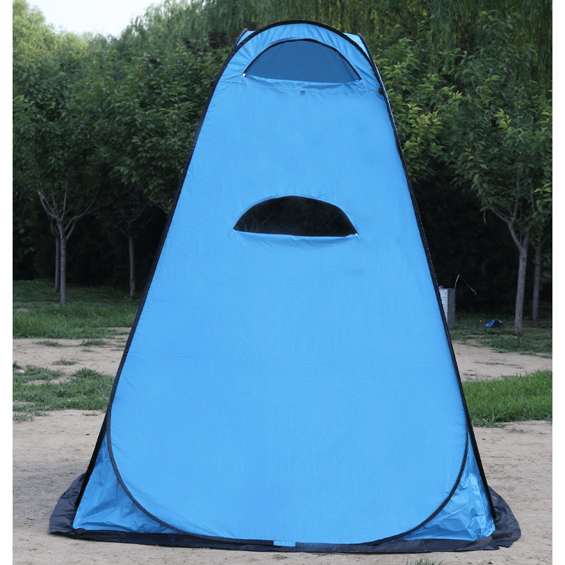 Single Automatic Tent Camping Anti-Uv Sunshade Beach Toilet Tent with Storage Bag - MRSLM