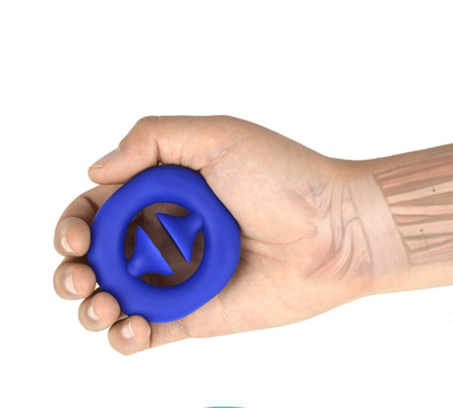 Silicone Sucker Gripper Elastic Finger Trainer Forearm Pull Push Gripping Ring Wrist Relaxation Strength Training Equipment - MRSLM