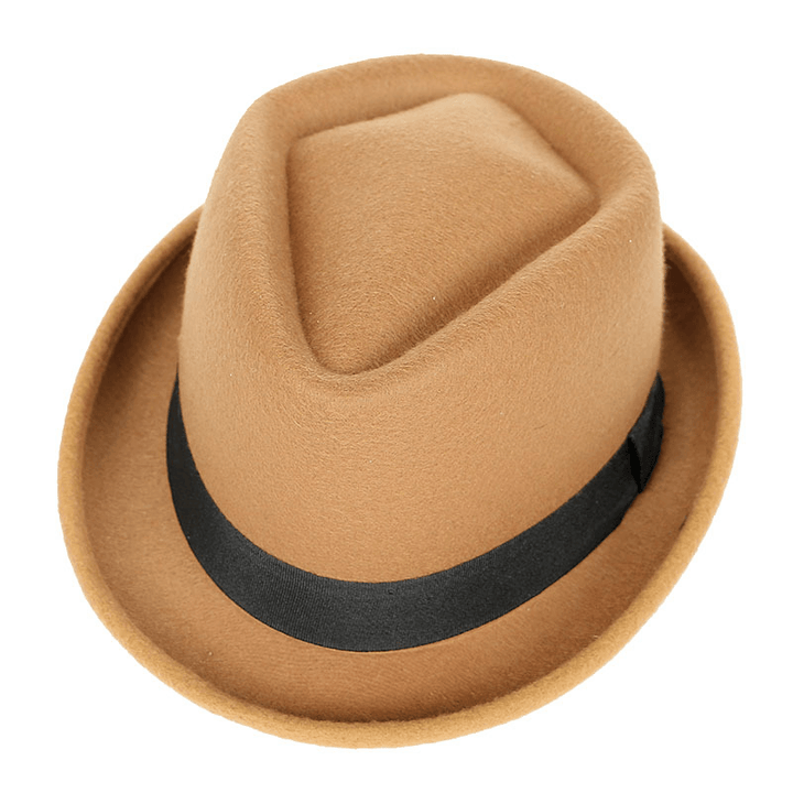 Men'S Panama Jazz Hat in Autumn and Winter - MRSLM