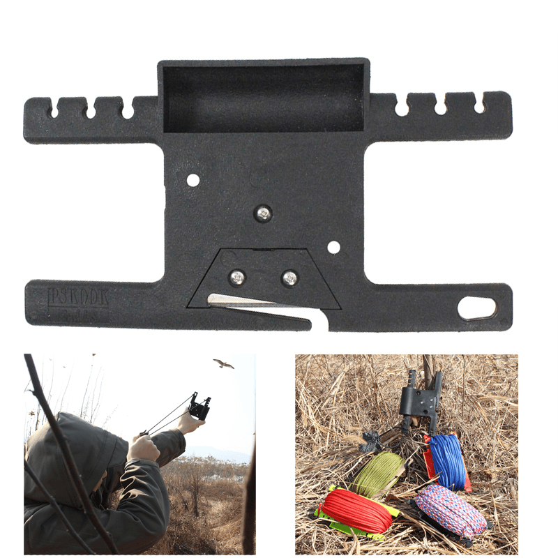 Outdoor Paracord Winder Rope Tidy Holder Bobbin Bracket Rope Organizer for Camping Hiking - MRSLM