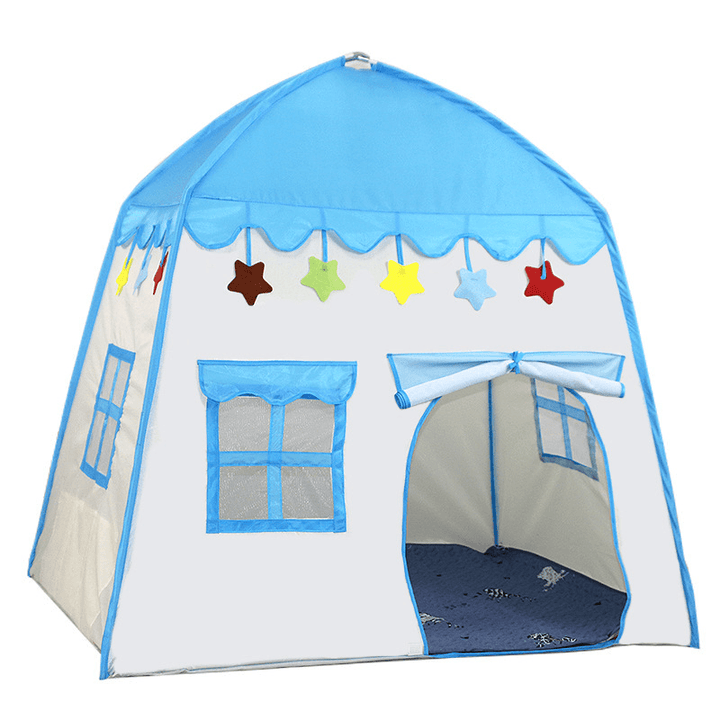 Ipree® Children'S Tent Kids Large Playhouse 3 Side Breathable Window Game Room Castle Kids Room Outdoor Garden Home - MRSLM