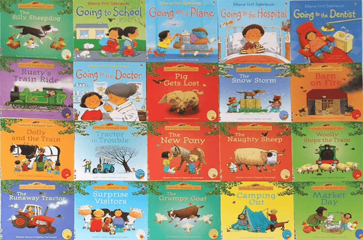 Usborne Children'S English Picture Book Farm Story Book Series - MRSLM