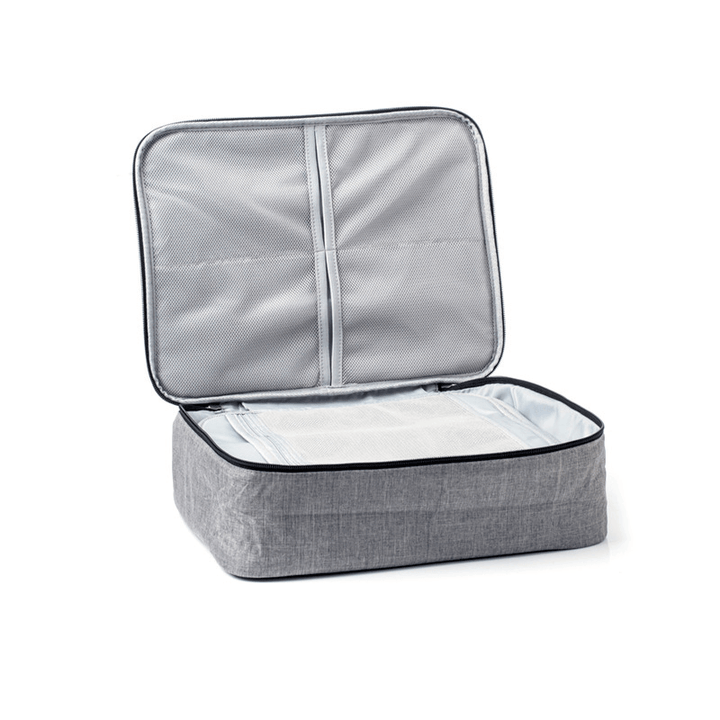 2-Layers Compartments Large Capacity Certificates Files Organizer Waterproof Document Storage Bag from Jordan&Judy - MRSLM