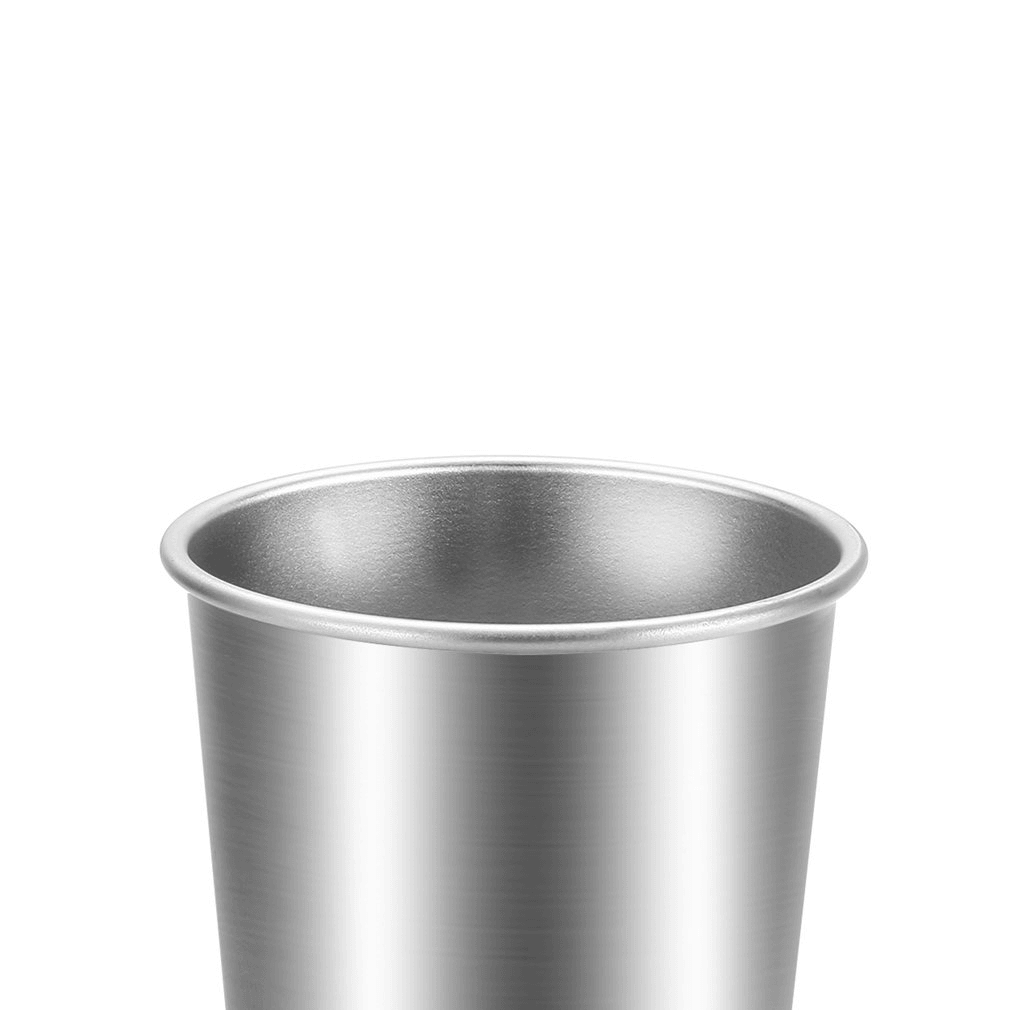 304 Stainless Steel Cup Mug Single Layer Cup Drink Cup Milk Cup 500Ml Home Kitchen Drinkware Water Cup - MRSLM