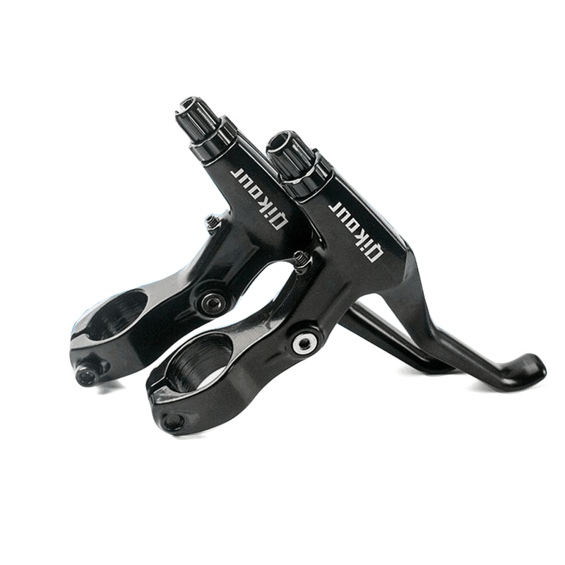 Qikour Aluminum Alloy Cycling Mtb/Road Bike Brake Levers 2.5 Fingers Length Bike Bicycle Disc Brake Lever - MRSLM