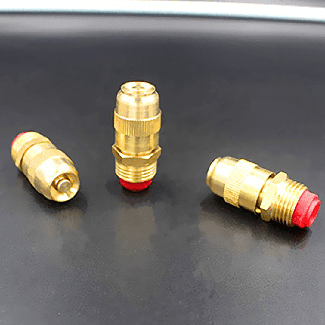 1/2" (DN15) 1Pc Adjustable Copper Bullet Nozzle Spray Mist Cooling Roof Garden Lawn Irrigation Sprinkler - MRSLM