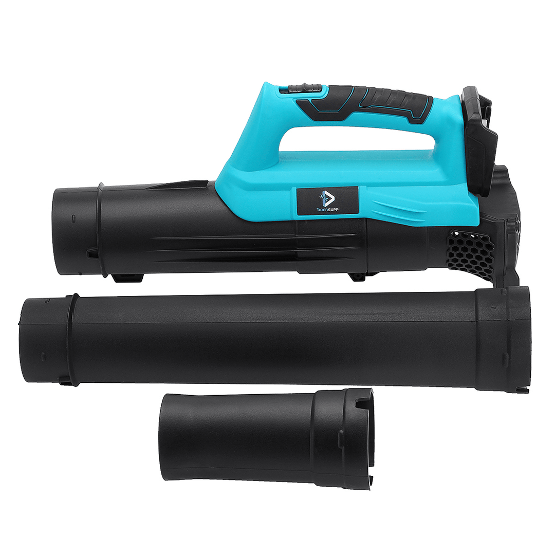 Doersupp Industry Electric Air Blower Cordless Collector Dust Leaf Blowing Tool W/ None/1Pc/2Pcs Battery - MRSLM