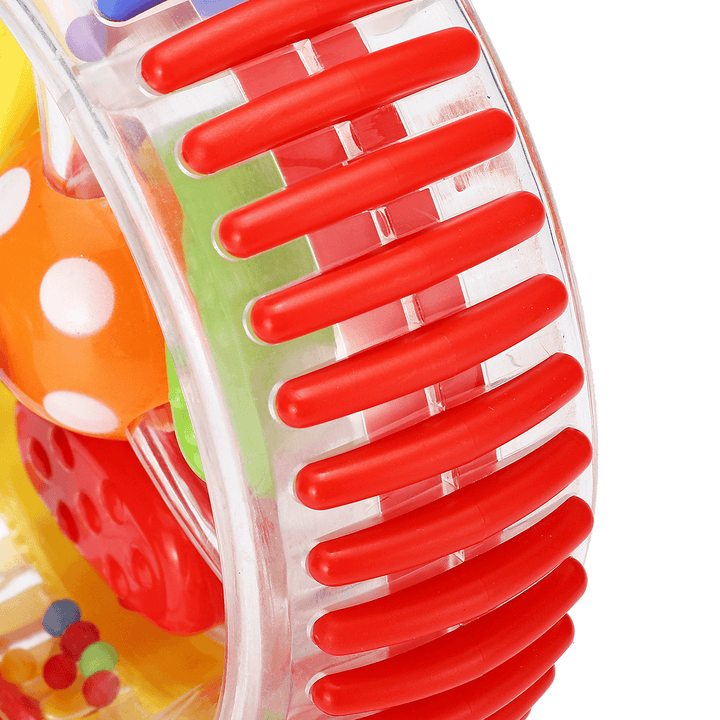 Baby Kid Rainbow Creative Observe Ferris Wheel Rattle Educational High Chair Toys - MRSLM