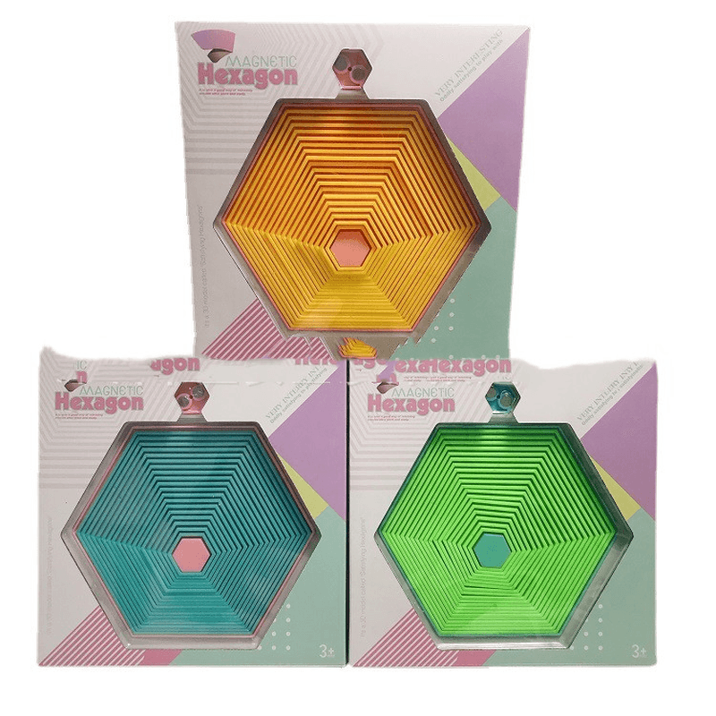 Magnetic Hexagon Creative Twist Transforming Magnet - MRSLM