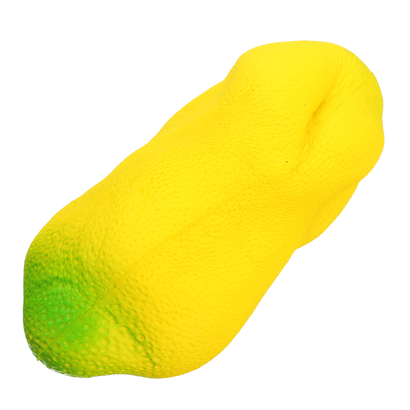 Squishy Yellow Lemon 12Cm Big Soft Slow Rising Fruit Collection Gift Decor Toy - MRSLM