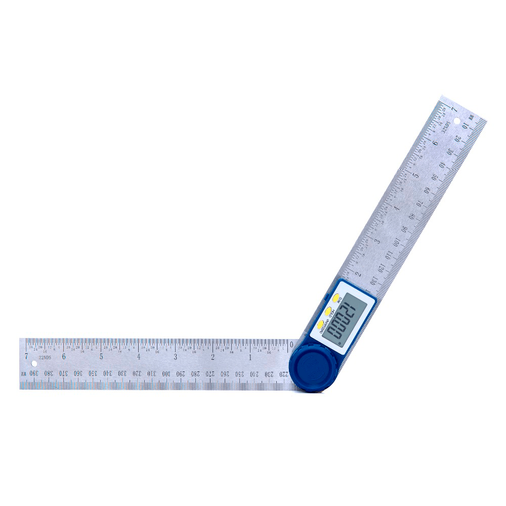 Digital Protractor 200Mm 7 Inch Digital Angle Finder Protractor Ruler Meter Inclinometer Goniometer Level Electronic Angle Gauge - MRSLM