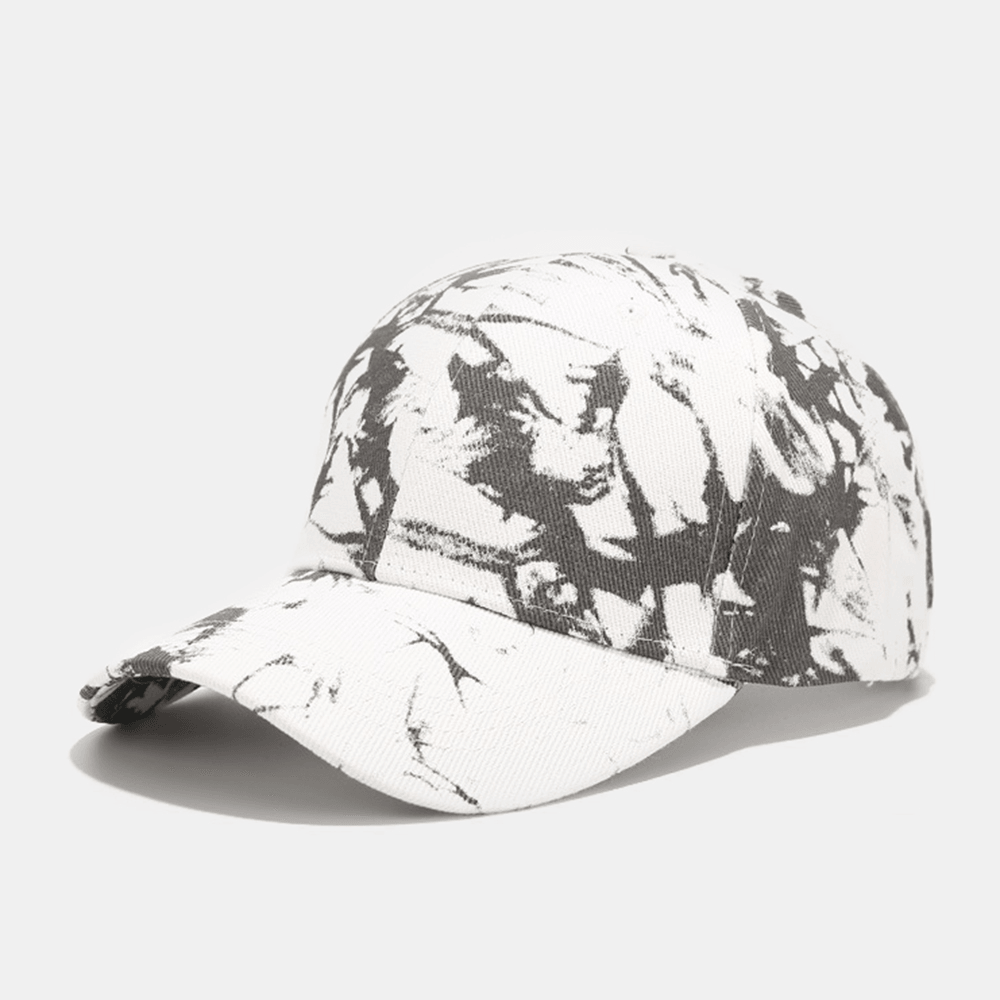 Tie-Dye Baseball Cap Fashion Leisure Shade Hat - MRSLM