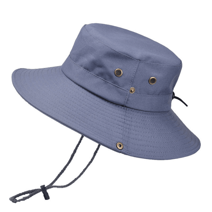 Tactical Cap Outdoor Fisherman Hat Folding Portable Bucket Hat Hiking Climbing Sun Protection Floppy Hat - MRSLM
