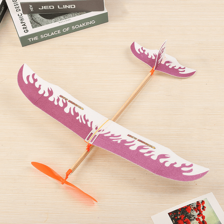 Thunderbird Rubber Band Powered Airplane Model - MRSLM