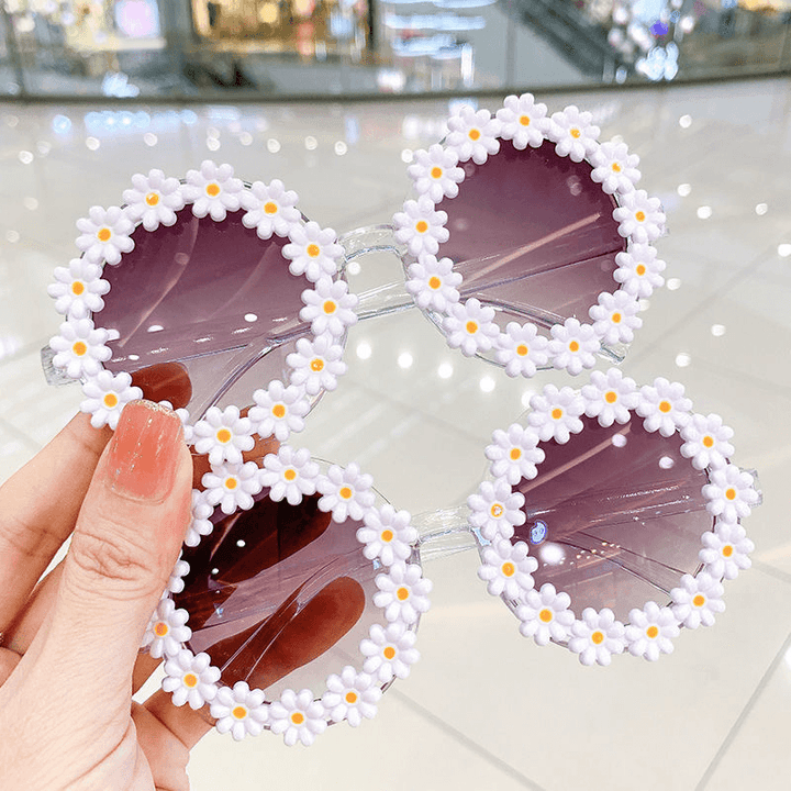 Cute Flower Children'S Sunglasses UV Protection - MRSLM