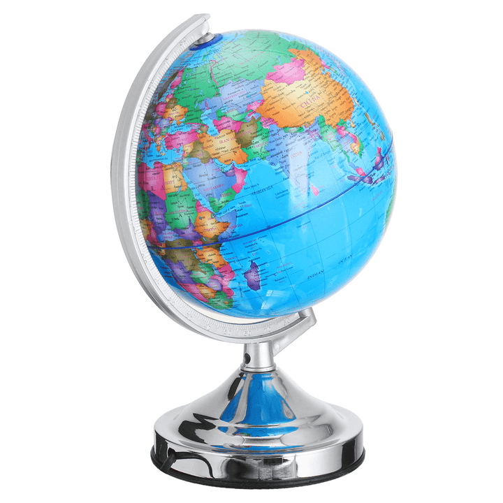 Illuminated Lamp Rotating World Earth Globe Ocean Desk Globe LED Night Light - MRSLM