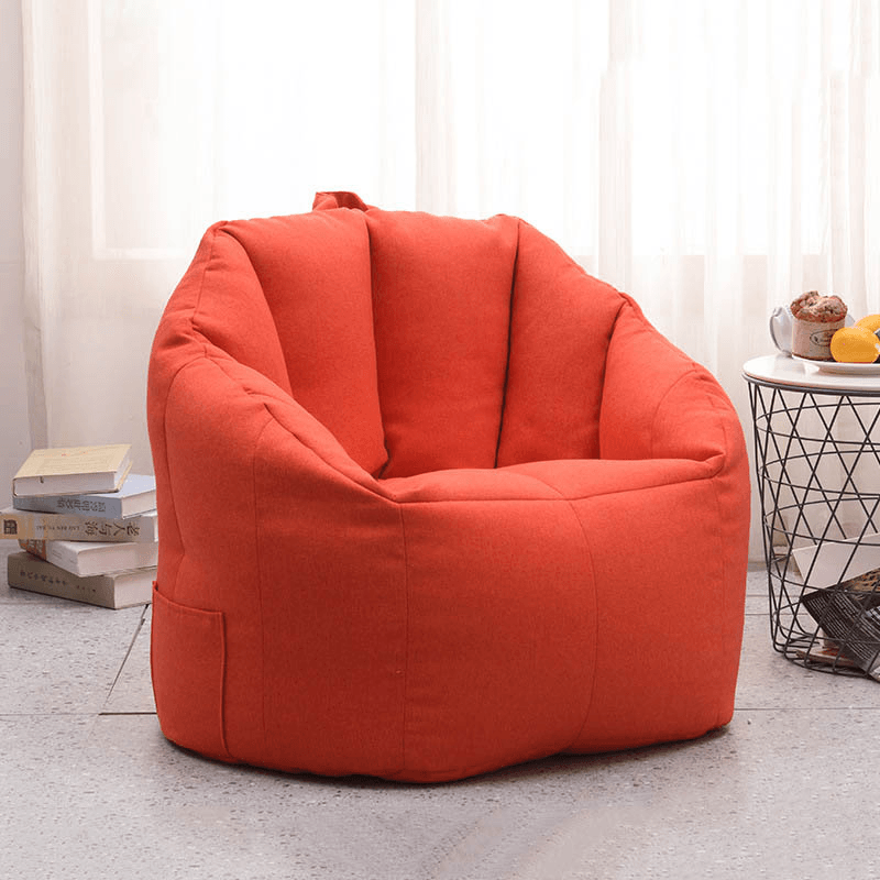 Cotton Bean Bag Cover Lazy Sofa Removable Traudio-Videoel Kit for Indoor - MRSLM