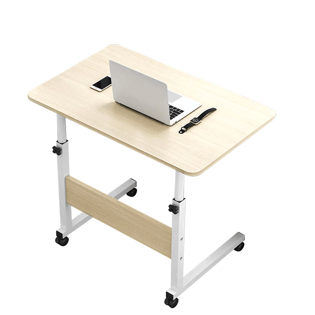 Multifunctional Movable Bedside Laptop Desk Wooden Computer Table Study Table Computer Stand - MRSLM