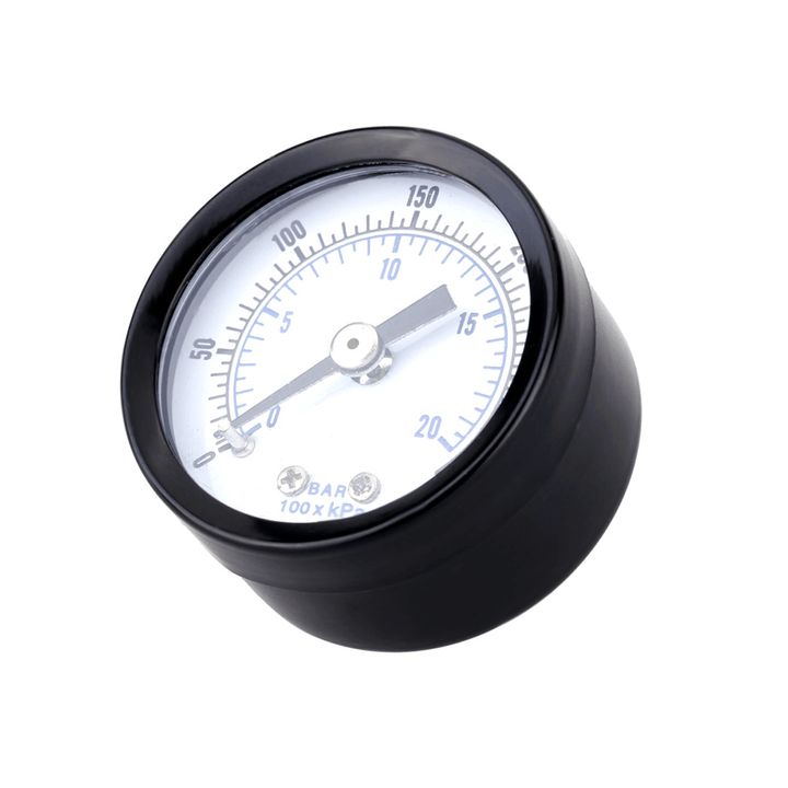 TS-40-300PSI 0-20Bar 0-300PSI Pressure Gauge Mini Pressure Gauge Manometer Air Compressor Pneumatic Hydraulic Fluid Pressure Meter Tester - MRSLM