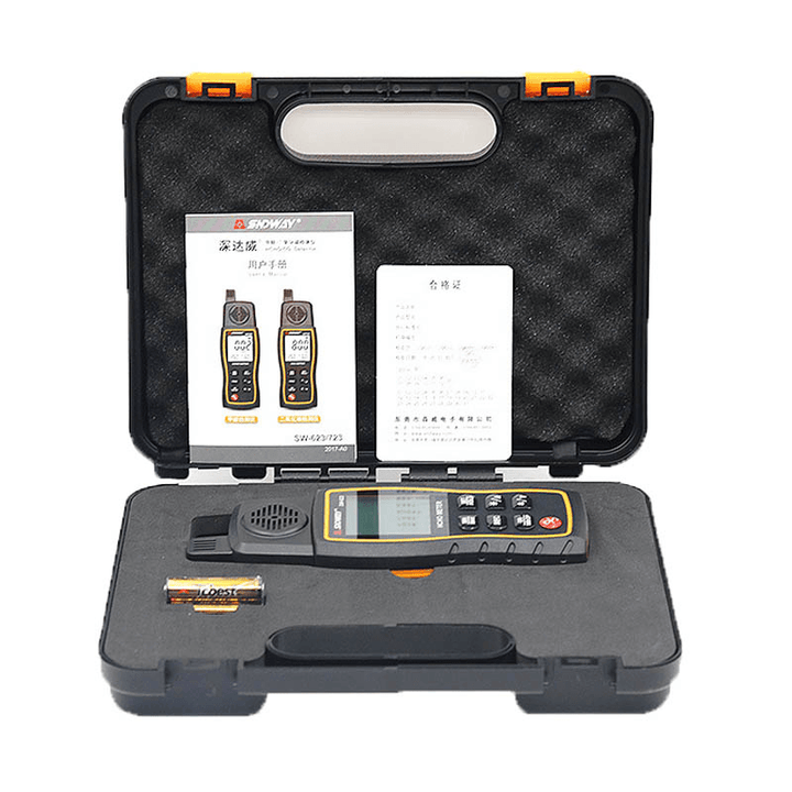 SNDWAY SW723 Portable CO2 PPM Meter Carbon Dioxide Detector CO2 Air Monitor Multi Gas Analyzer 0-9999Ppm - MRSLM