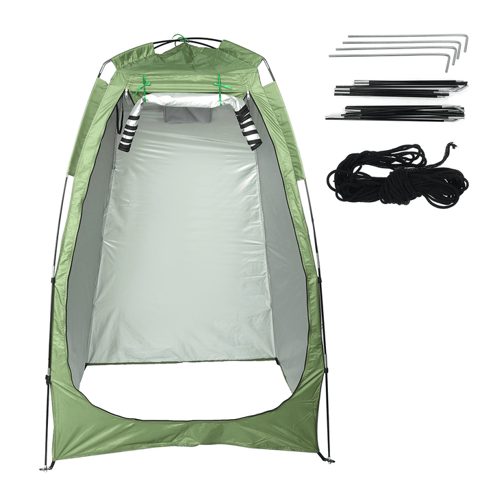 Outdoor Portable Privacy Shower Toilet Tent Camping Tent Camping Dress Changing Tent Uv-Proof Dressing Tent - MRSLM