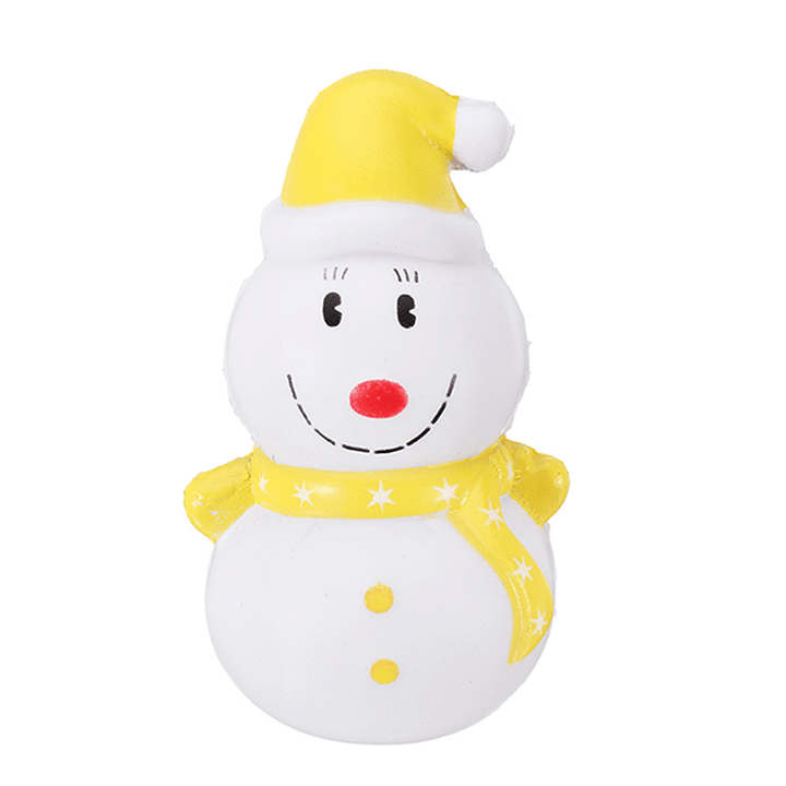 SWEETY Squishy Snowman Christmas Slow Rising Kawaii Squishy 12Cm Scented Toys - MRSLM