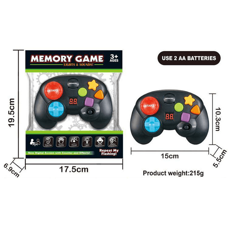 Children'S Intelligence Development Flashing Sound Effect Memory Game Toy - MRSLM