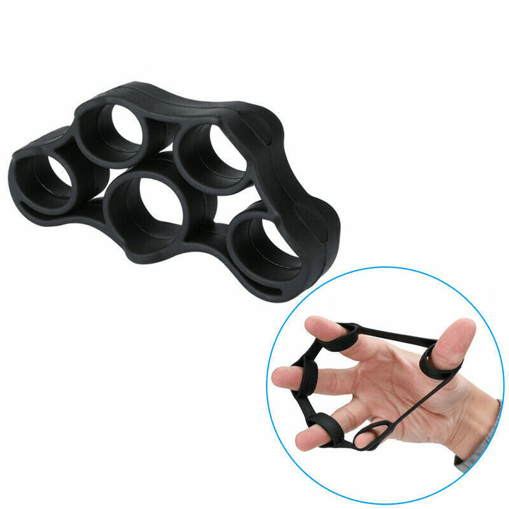 9 Pcs Hand Grip Strengthener Adjustable Hand Gripper Finger Stretcher Resistance Stress Relief Ball Fitness Exercise Tools - MRSLM