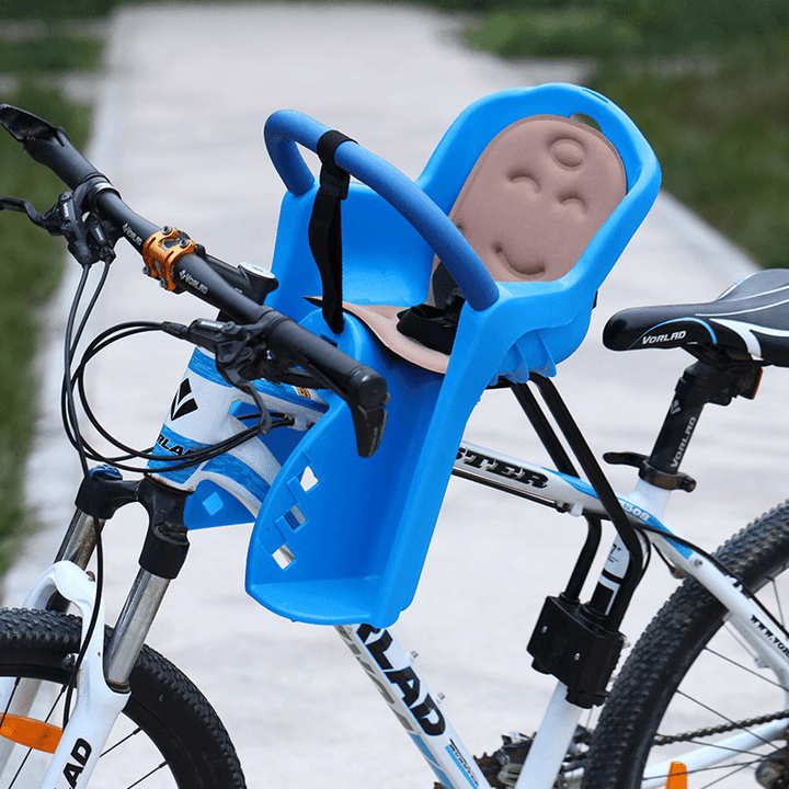 BIKIGHT Kids Bicycle Seats Safety Comfortable Thickened Soft Chair Bike Front Saddle Outdoor Cycling - MRSLM