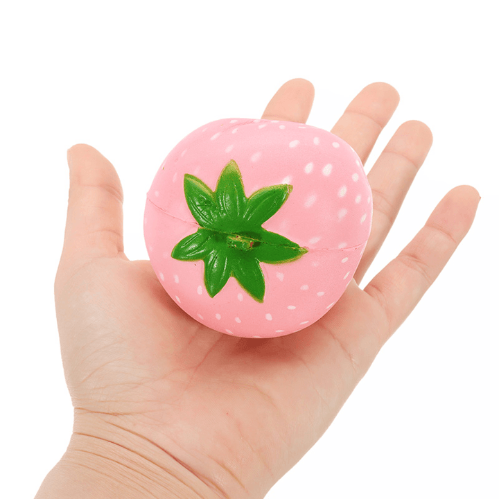 Squishyfun Strawberry Squishy Slow Rising 8CM Squeeze Toy Original Packaging Collection Gift - MRSLM