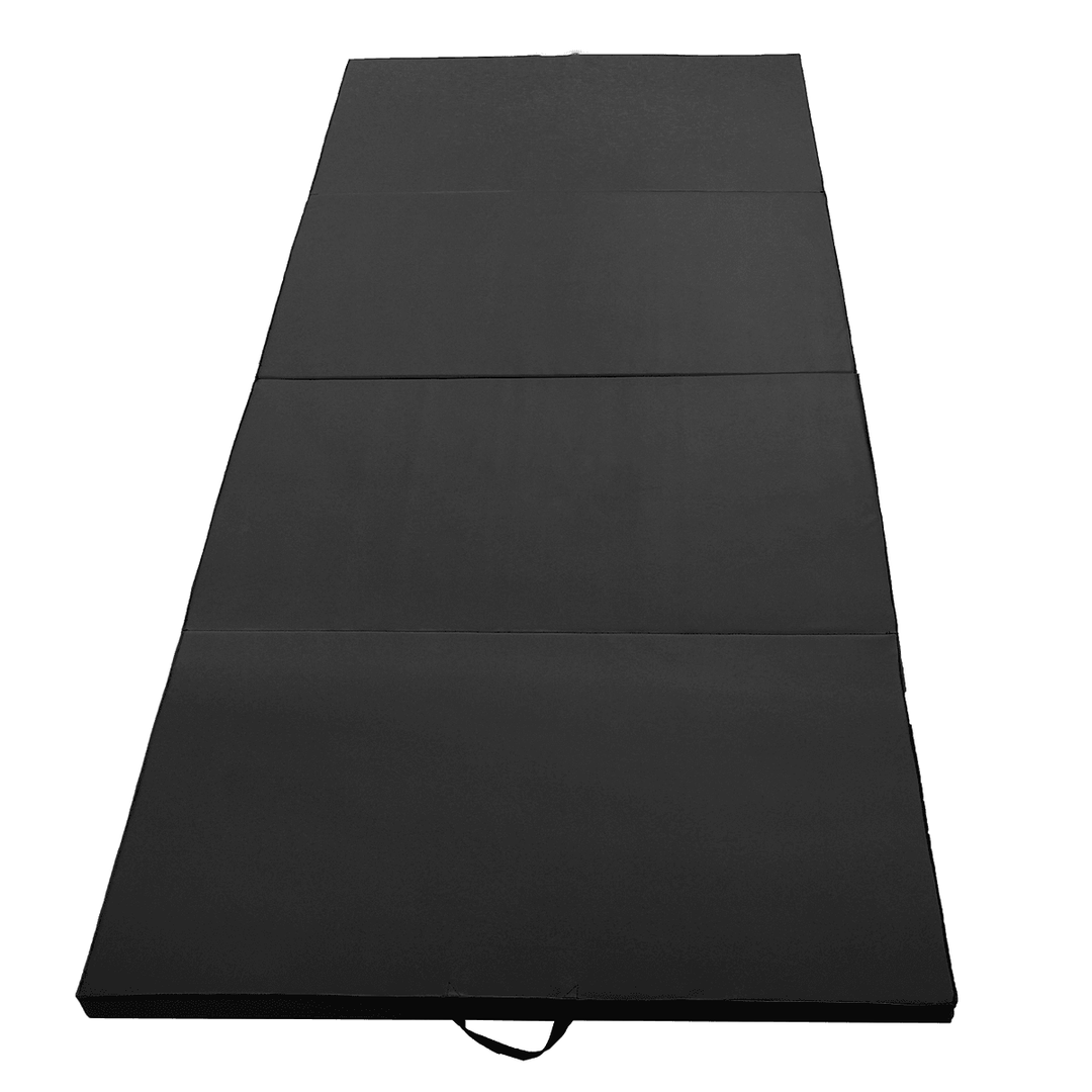 118X47.2X1.97Inch Gymnastics Mat Home Gym Folding Panel Sports Yoga Exercise Tumbling Fitness Pad - MRSLM