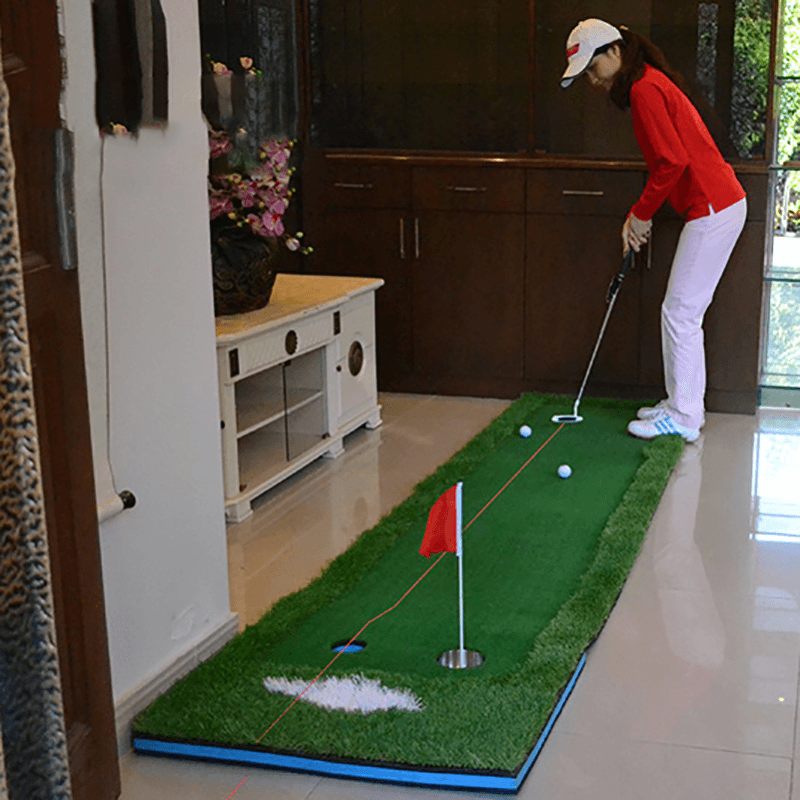 Outdoor Golf Putter Laser Sight Pointer Putting Training Aim Line Corrector Golf Practice Indoor Training Aids - MRSLM