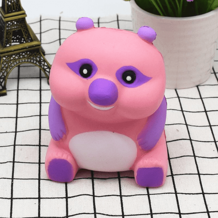 Squishy Bear 10Cm Slow Rising Animals Cartoon Collection Gift Decor Soft Squeeze Toy - MRSLM