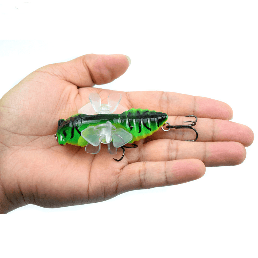 7.5Cm 15.5G Water System Simulation Zhiluya Bait Rotating - MRSLM