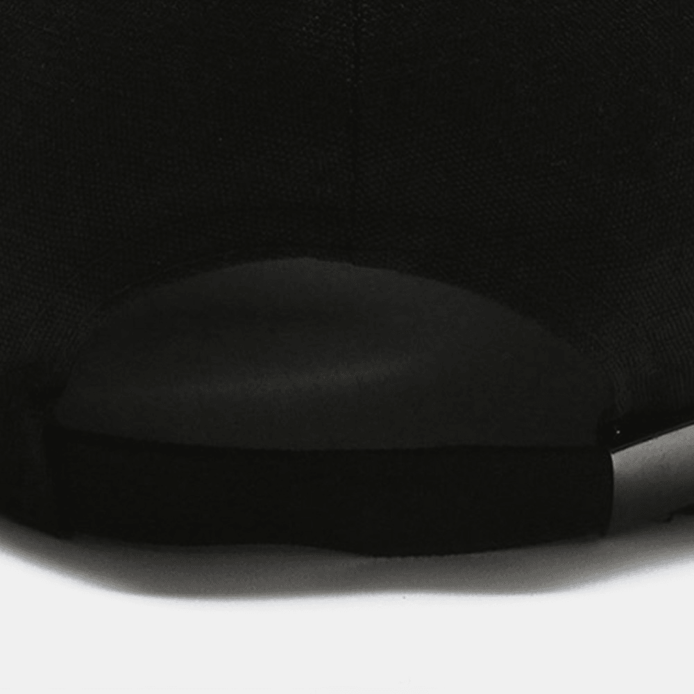 Unisex Wide Brim Lettern Pattern Sunshade Hat Outdoor Casual Adjustable Breathable Baseball Cap - MRSLM