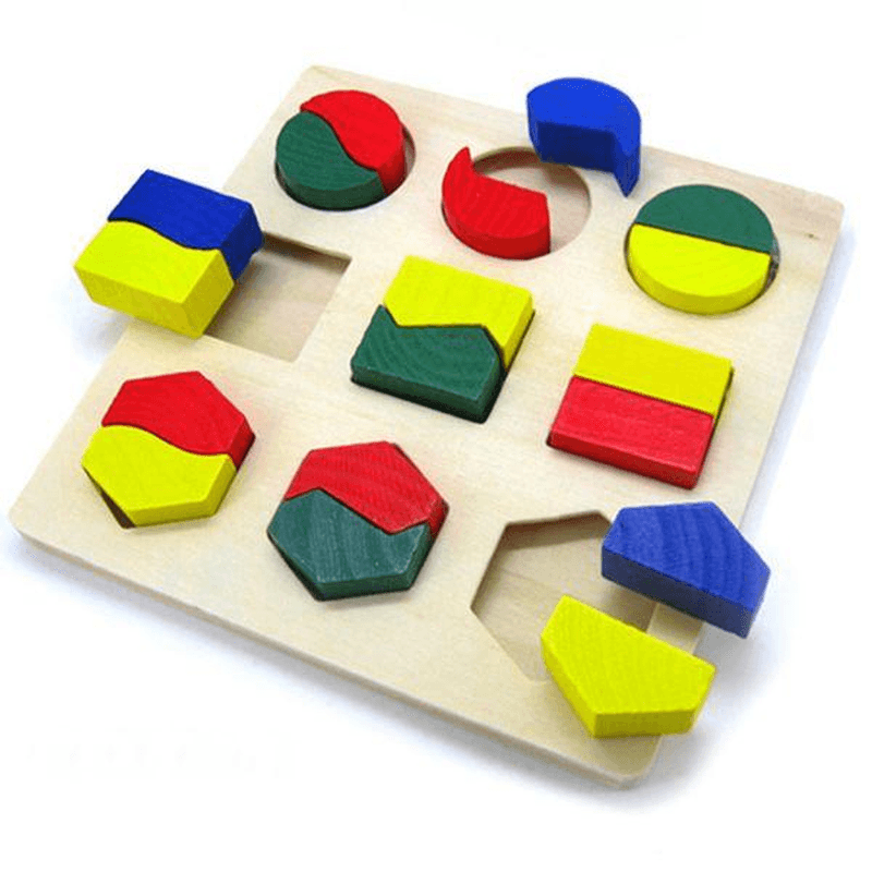 Wisdom Geometric Small Shape Three-Dimensional Jigsaw Puzzle - MRSLM