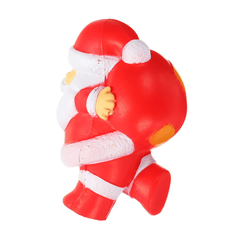 Chameleon Squishy Santa Clause Father Christmas Slow Rising with Packaging - MRSLM