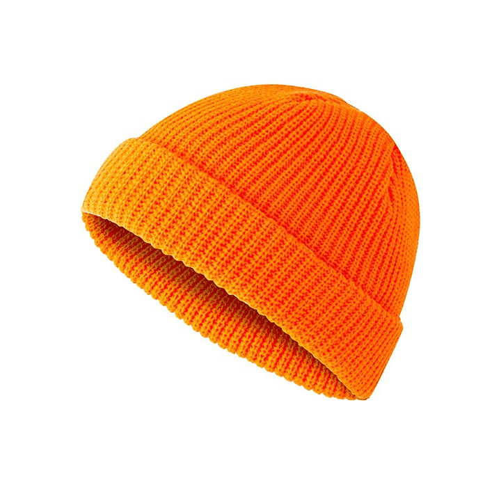 Retro Dome Warm Short Woolen Toe Hat - MRSLM